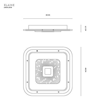 Luminascente eilane Luminascente Lampade da soffitto